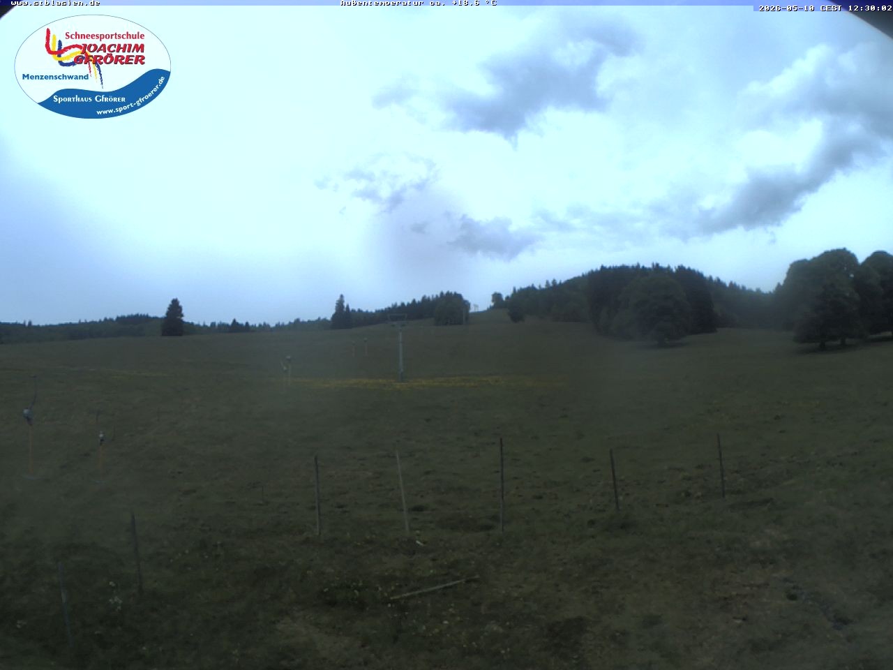 Archived image Webcam Ski lift Schwinbach
