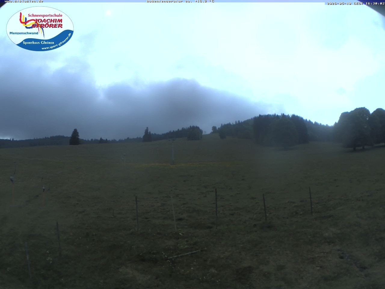 Archived image Webcam Ski lift Schwinbach