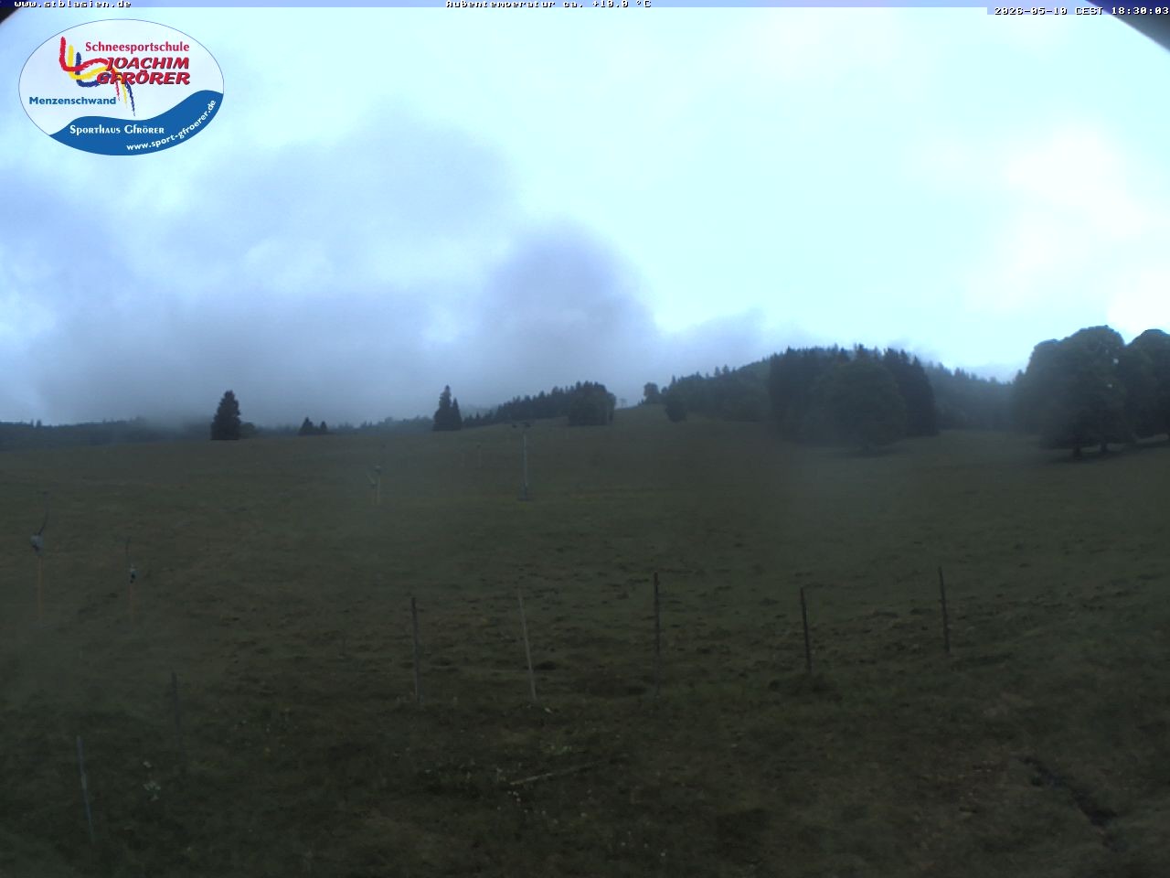 Archived image Webcam Ski lift Schwinbach