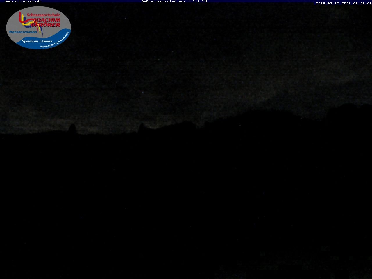 Archived image Webcam Ski lift Schwinbach
