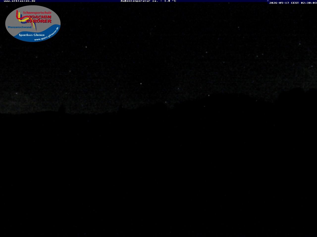 Archived image Webcam Ski lift Schwinbach
