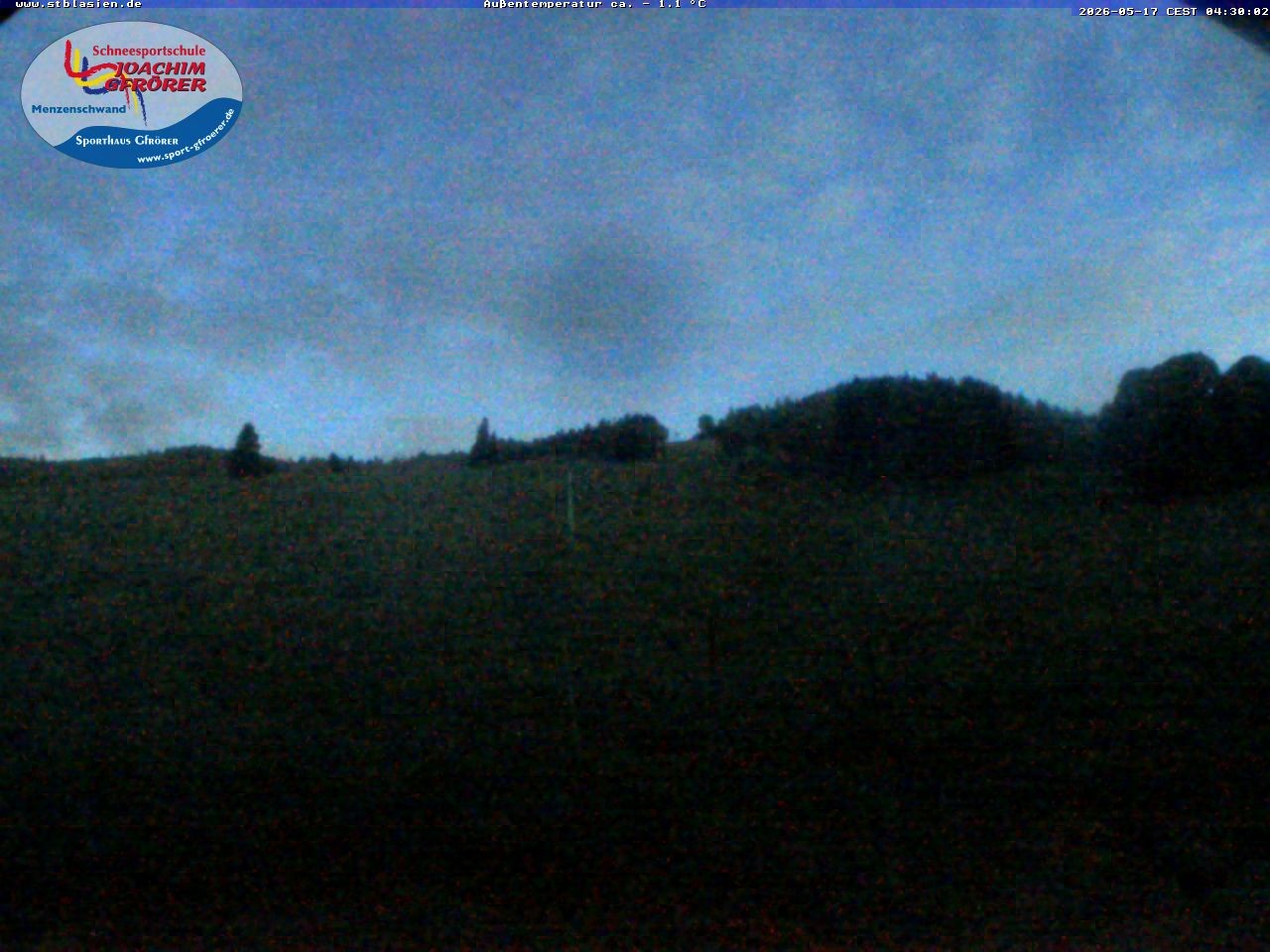 Archived image Webcam Ski lift Schwinbach