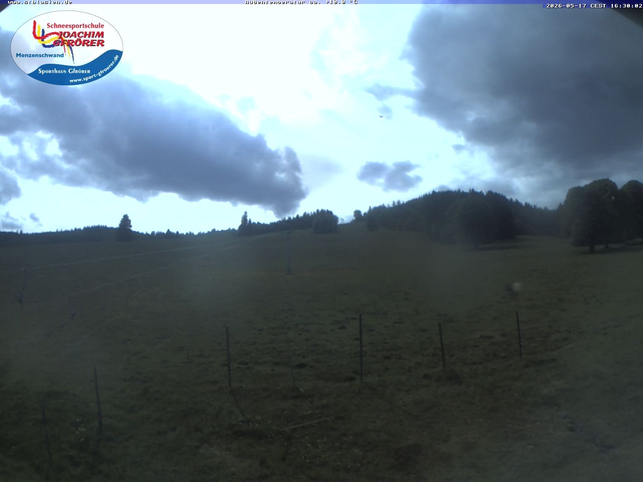 Archived image Webcam Ski lift Schwinbach