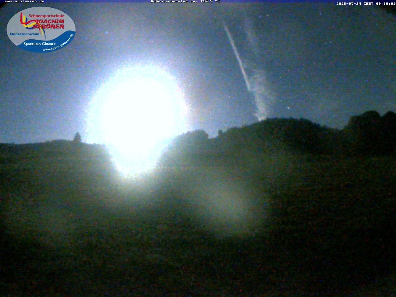 Archived image Webcam Ski lift Schwinbach