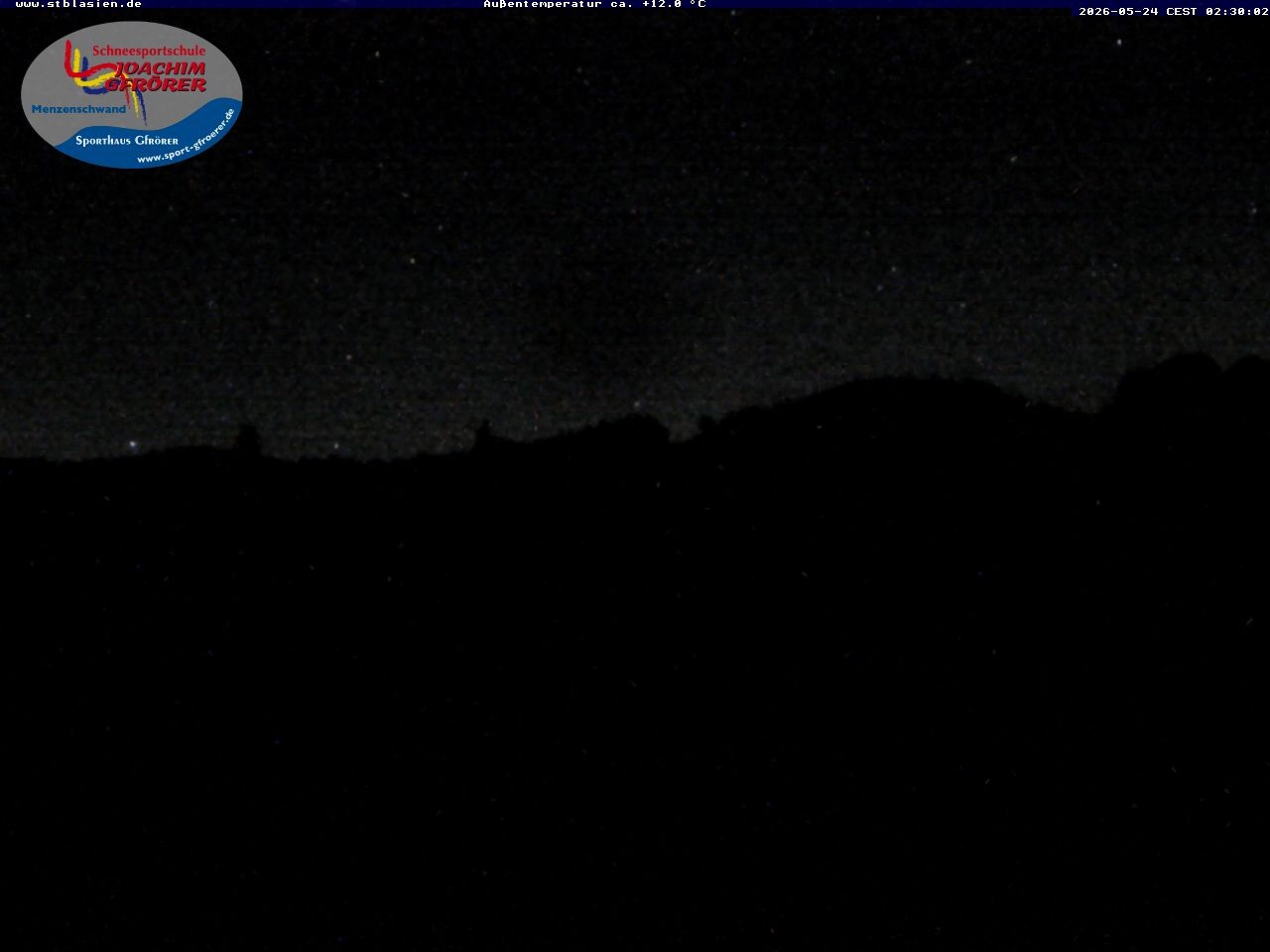 Archived image Webcam Ski lift Schwinbach