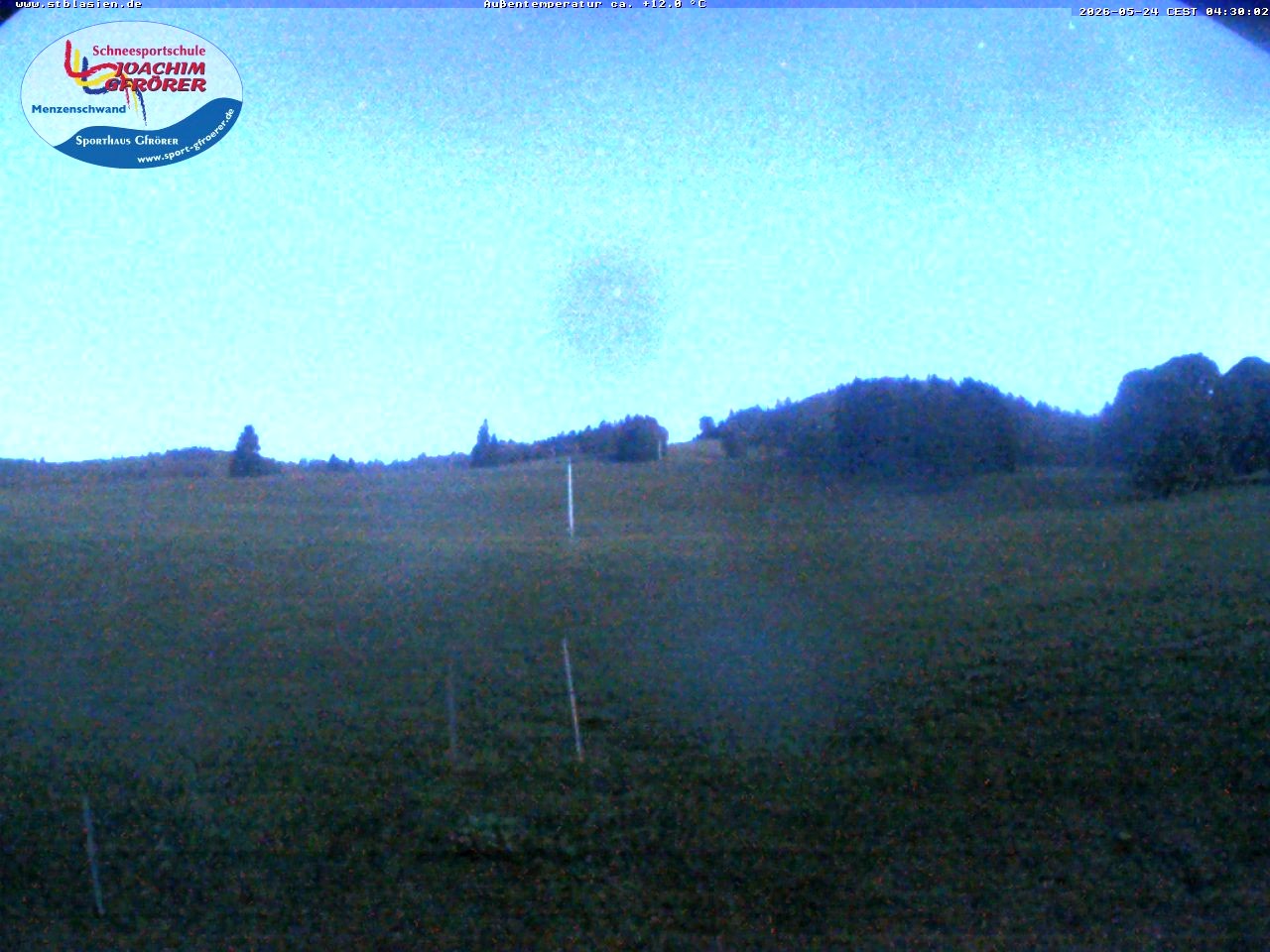 Archived image Webcam Ski lift Schwinbach