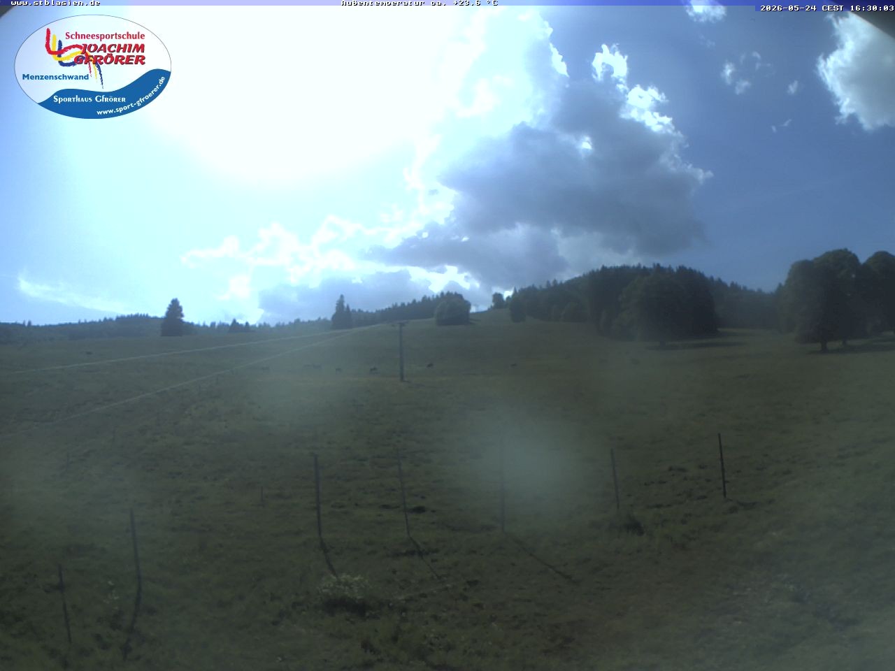 Archived image Webcam Ski lift Schwinbach