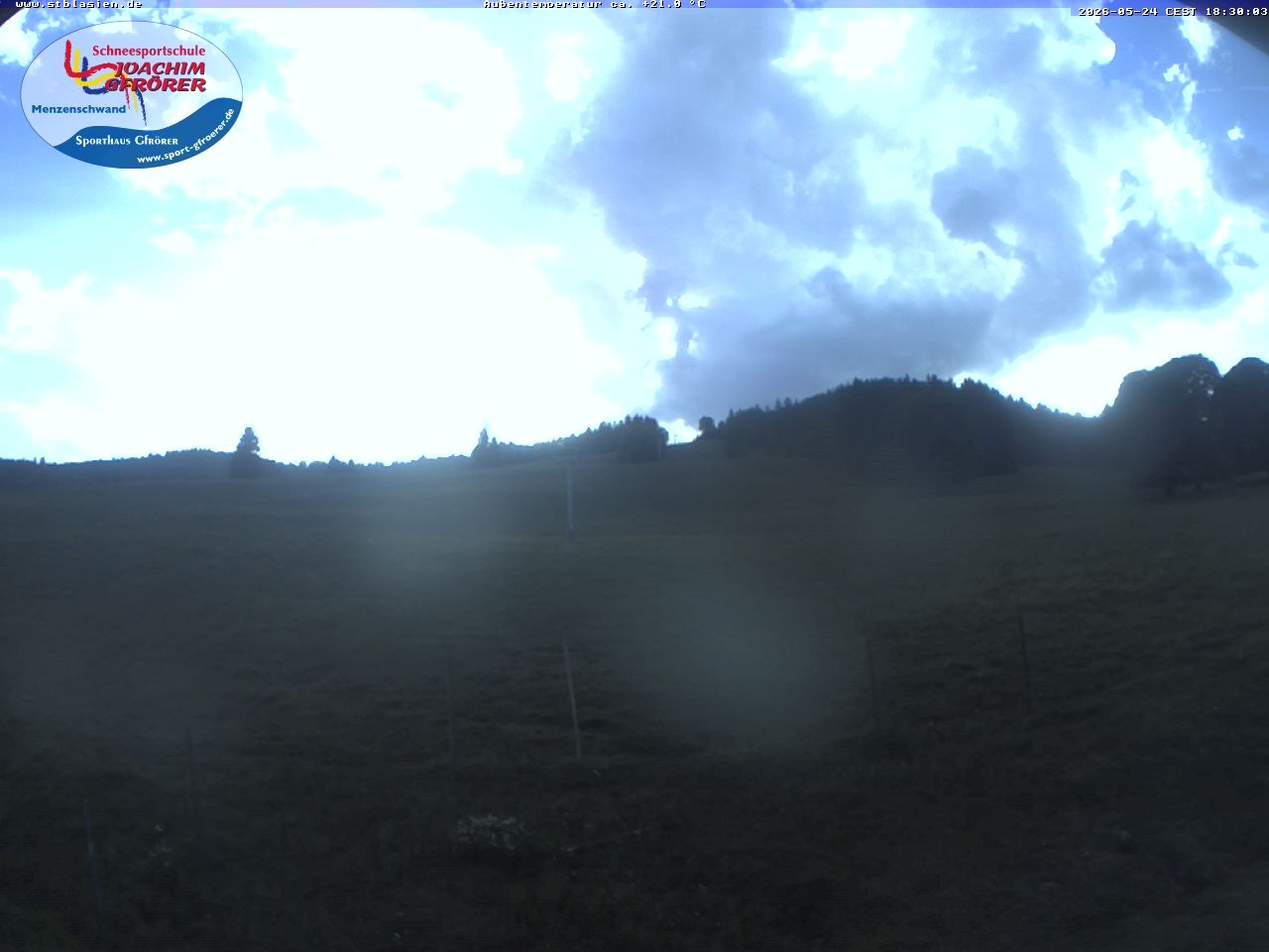 Archived image Webcam Ski lift Schwinbach