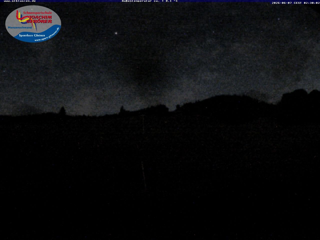 Archived image Webcam Ski lift Schwinbach