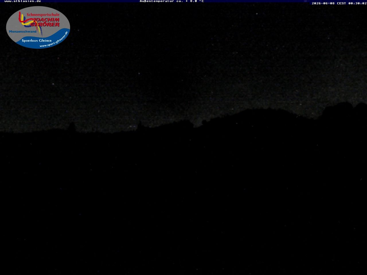 Archived image Webcam Ski lift Schwinbach