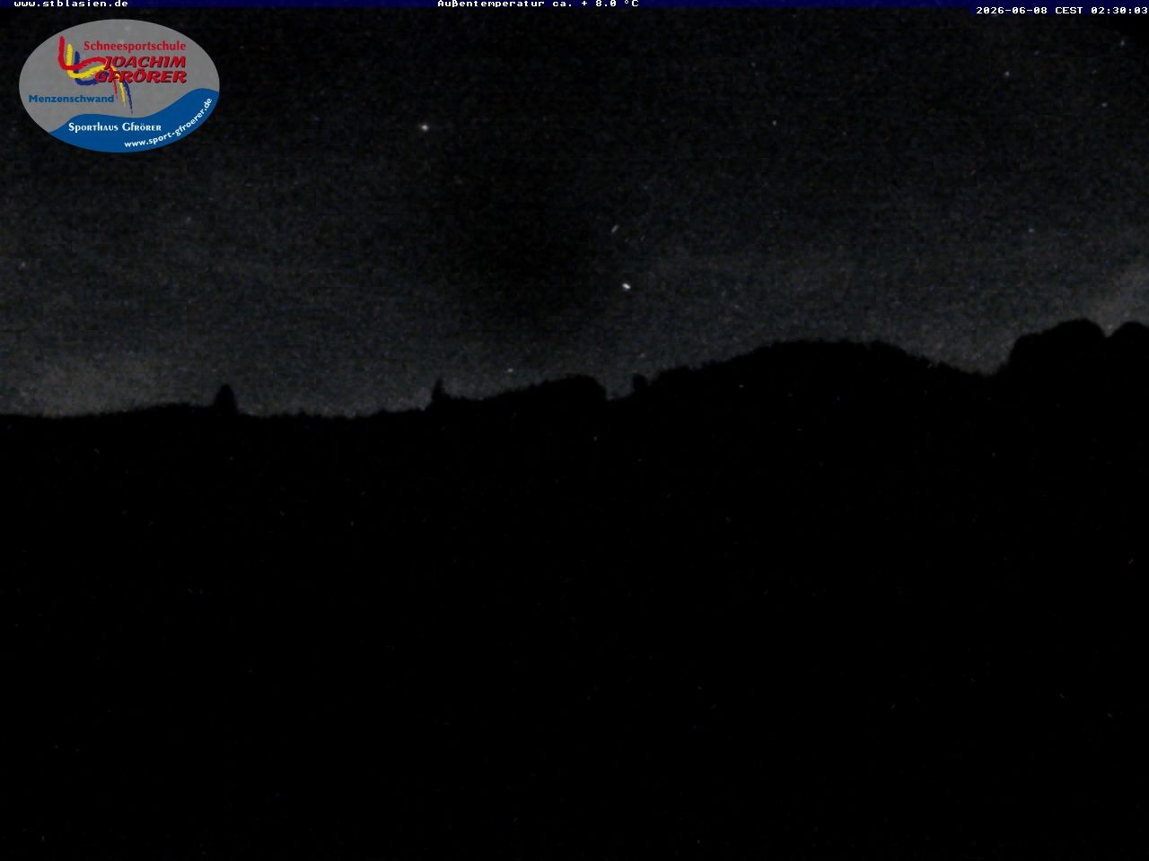 Archived image Webcam Ski lift Schwinbach