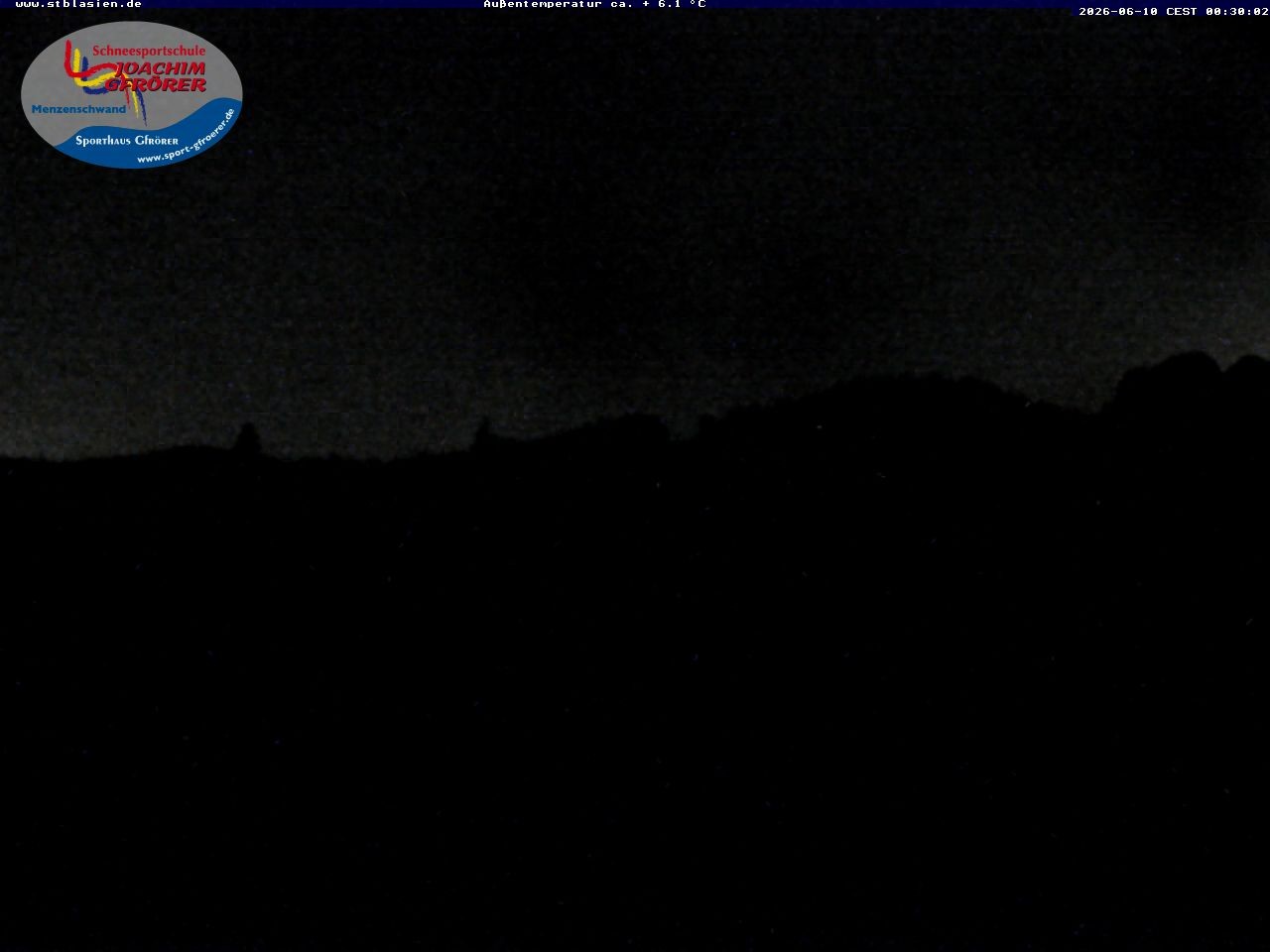 Archived image Webcam Ski lift Schwinbach