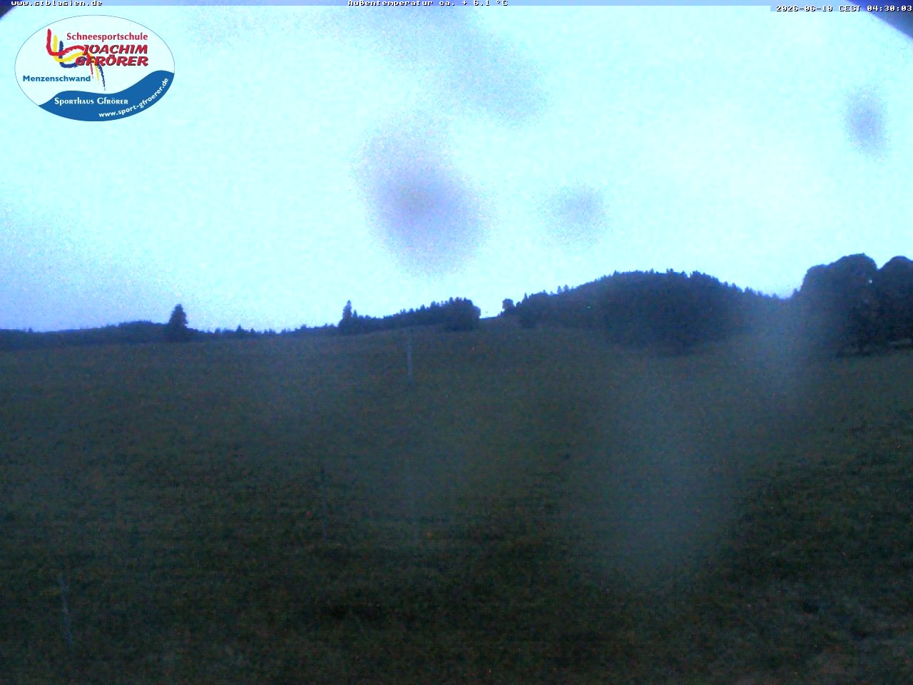 Archived image Webcam Ski lift Schwinbach