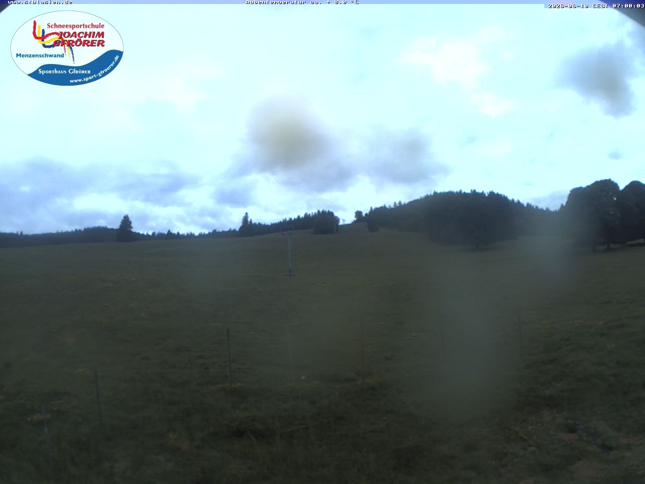 Archived image Webcam Ski lift Schwinbach