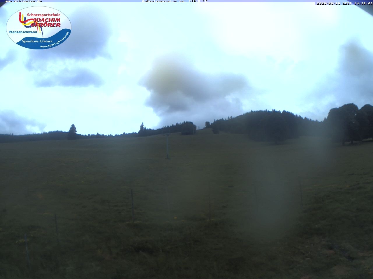 Archived image Webcam Ski lift Schwinbach