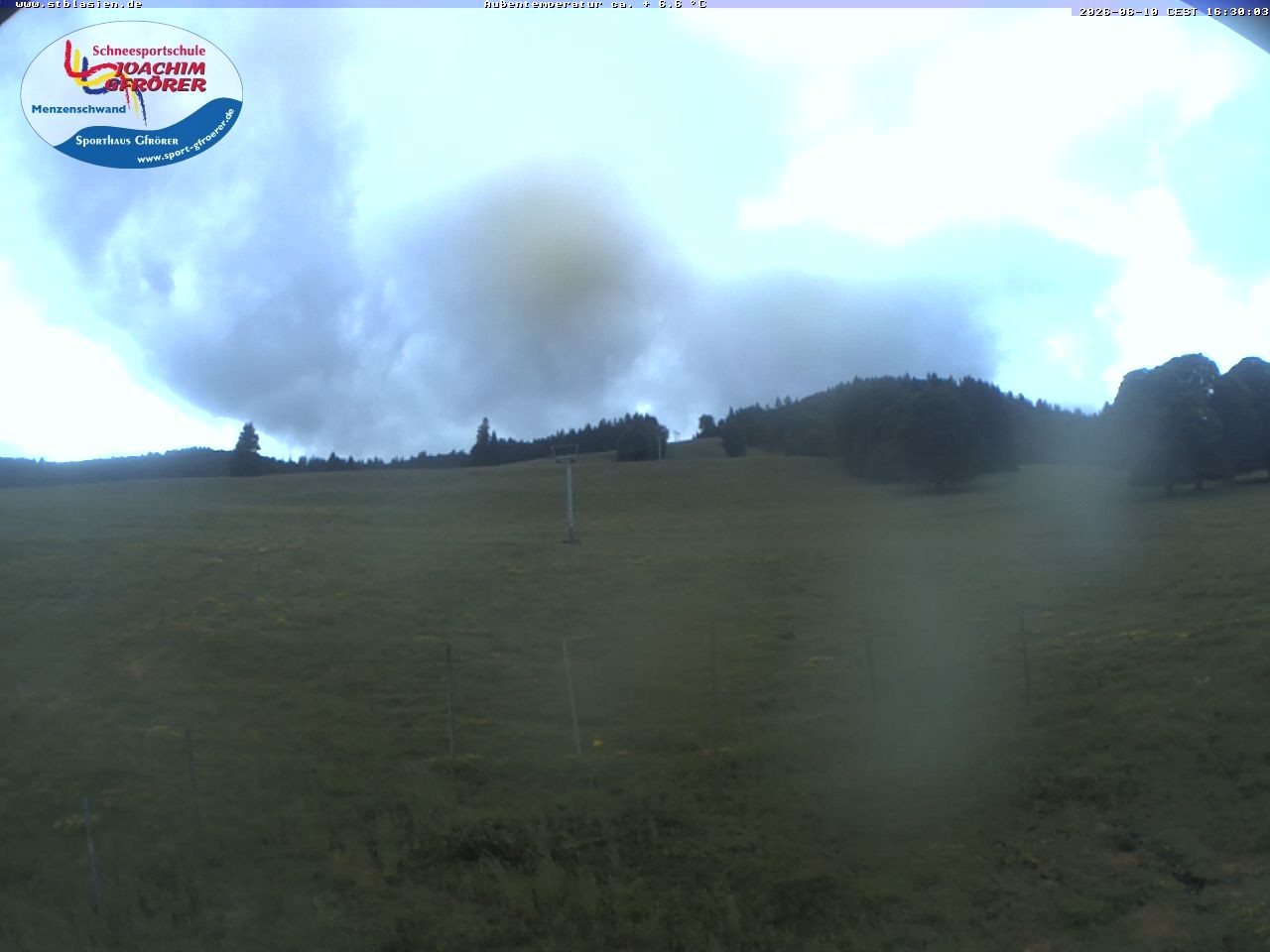 Archived image Webcam Ski lift Schwinbach