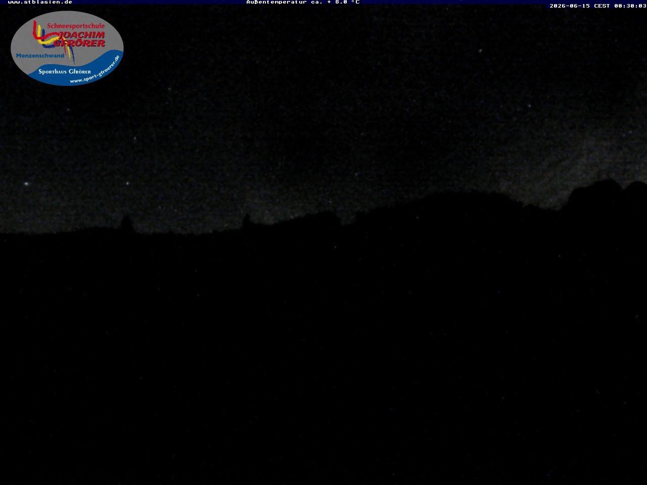 Archived image Webcam Ski lift Schwinbach