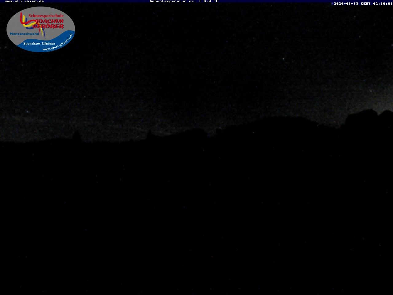 Archived image Webcam Ski lift Schwinbach