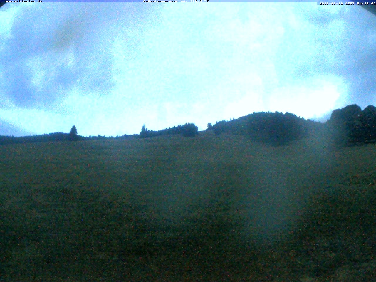 Archived image Webcam Ski lift Schwinbach