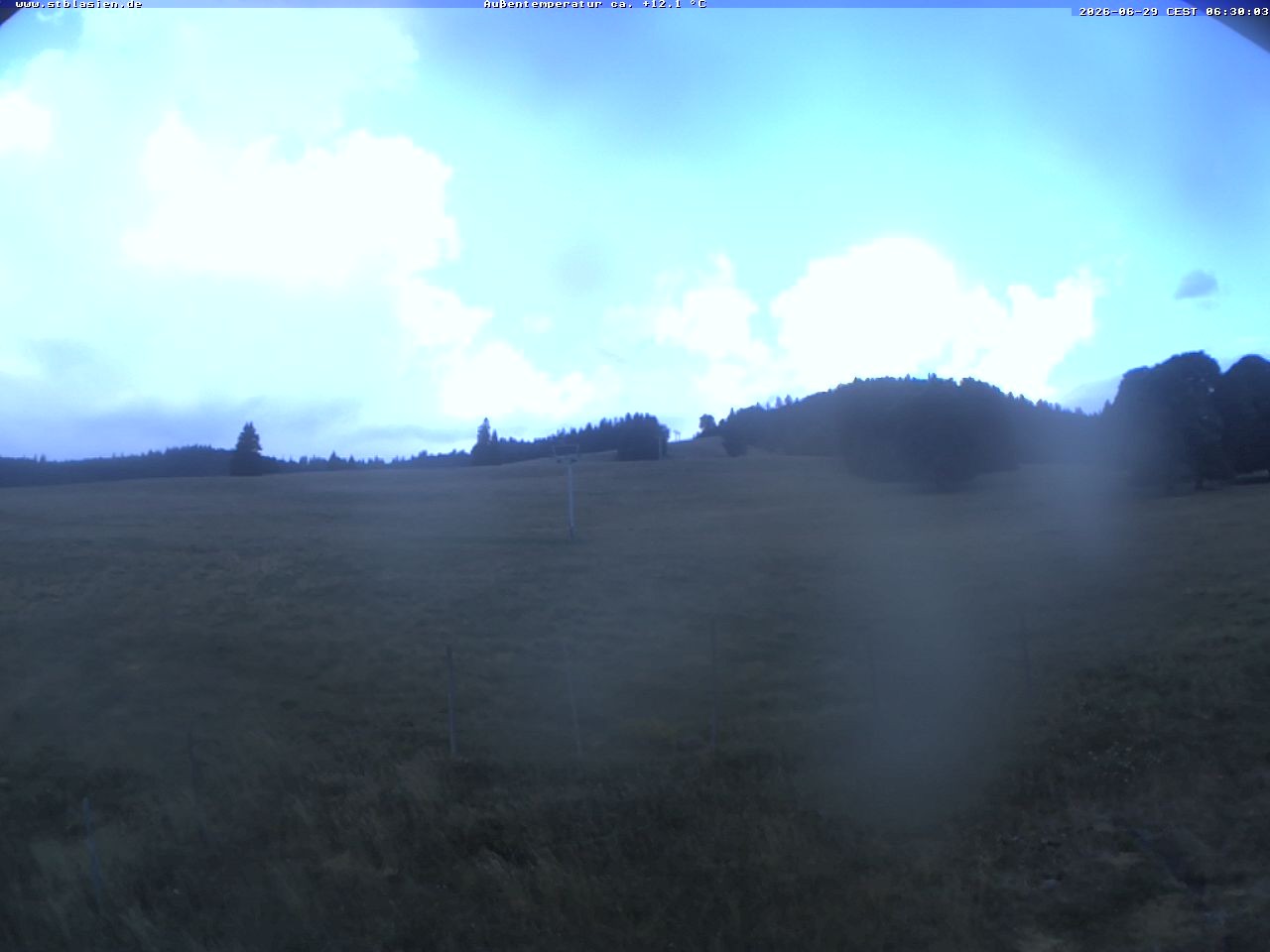 Archived image Webcam Ski lift Schwinbach