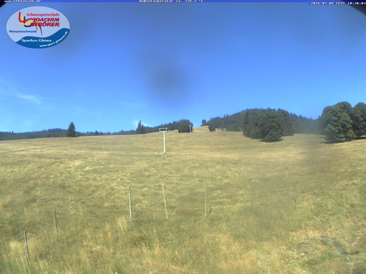Archived image Webcam Ski lift Schwinbach