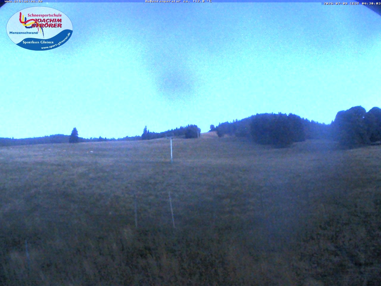 Archived image Webcam Ski lift Schwinbach
