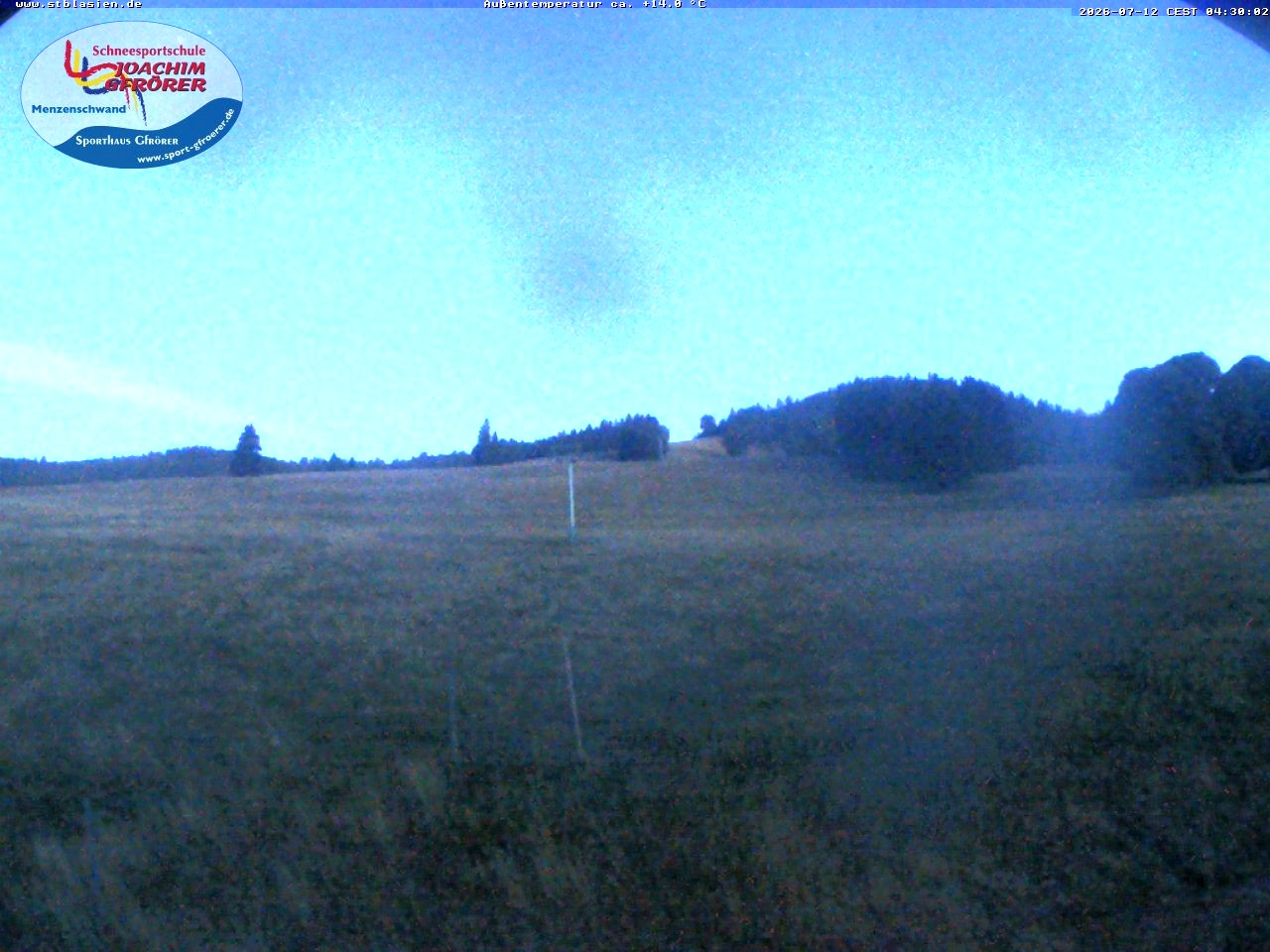 Archived image Webcam Ski lift Schwinbach