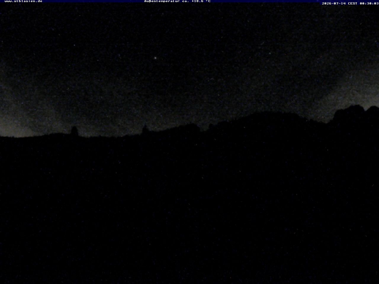 Archived image Webcam Ski lift Schwinbach