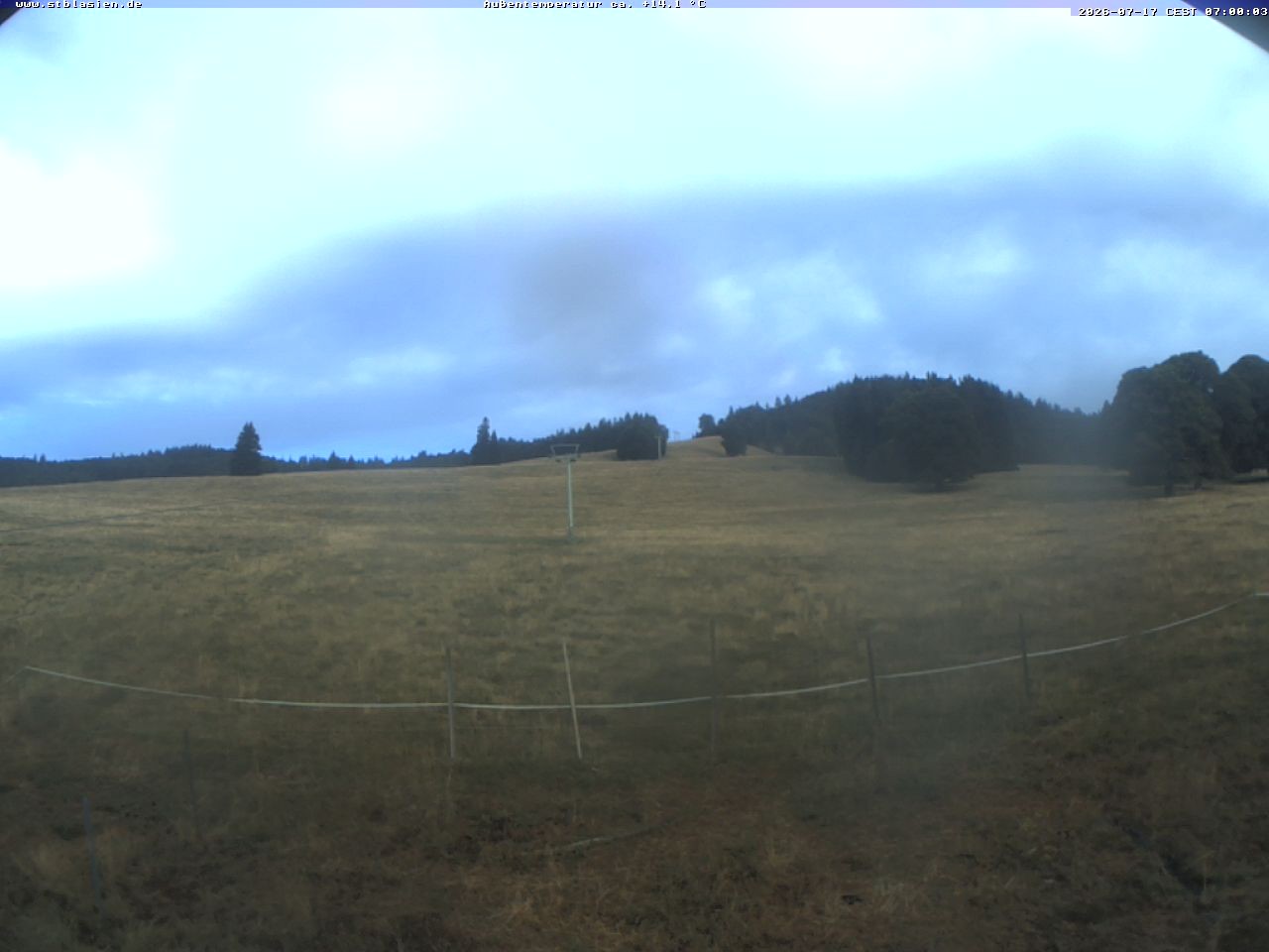 Archived image Webcam Ski lift Schwinbach