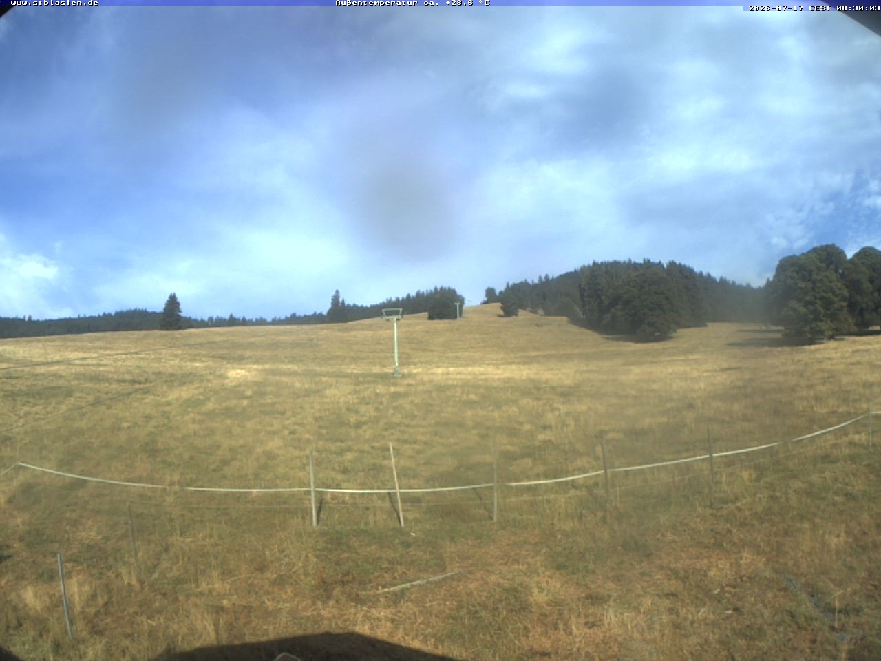 Archived image Webcam Ski lift Schwinbach