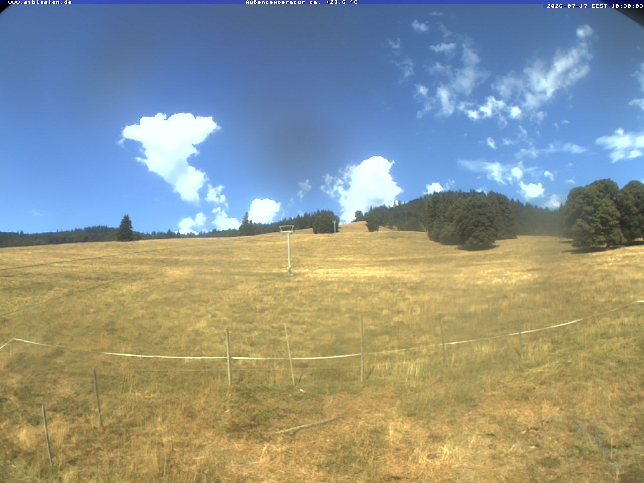 Archived image Webcam Ski lift Schwinbach