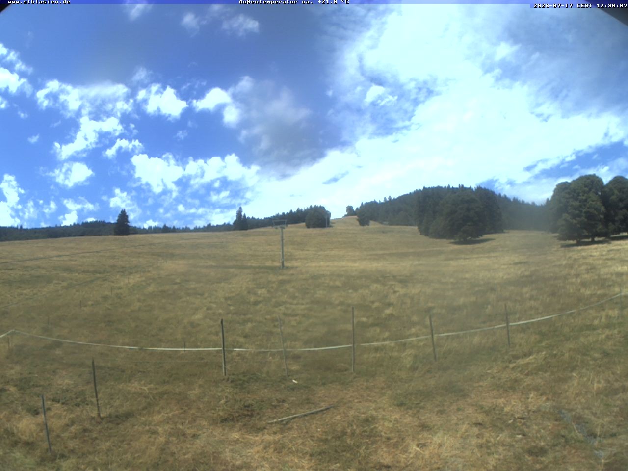 Archived image Webcam Ski lift Schwinbach