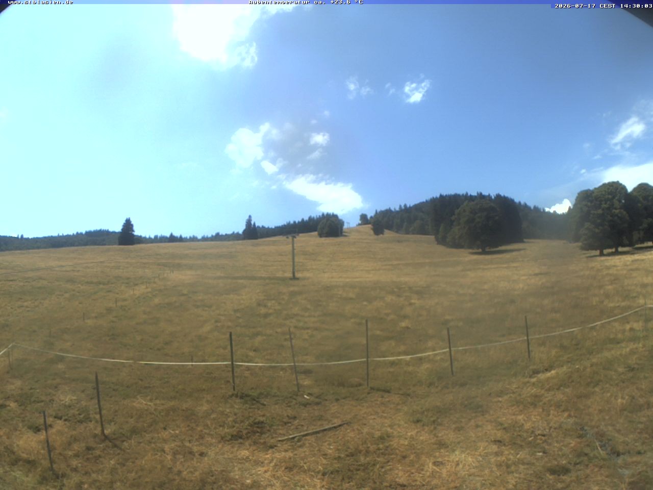 Archived image Webcam Ski lift Schwinbach