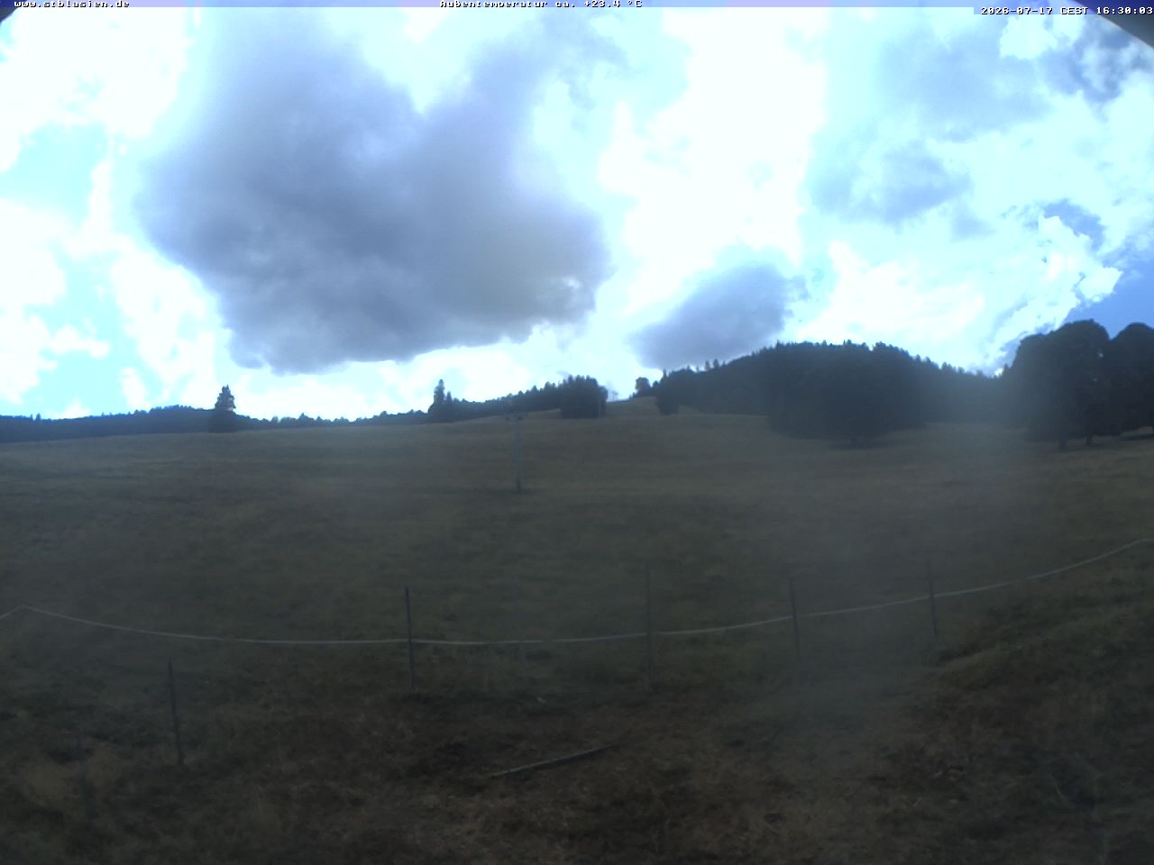 Archived image Webcam Ski lift Schwinbach