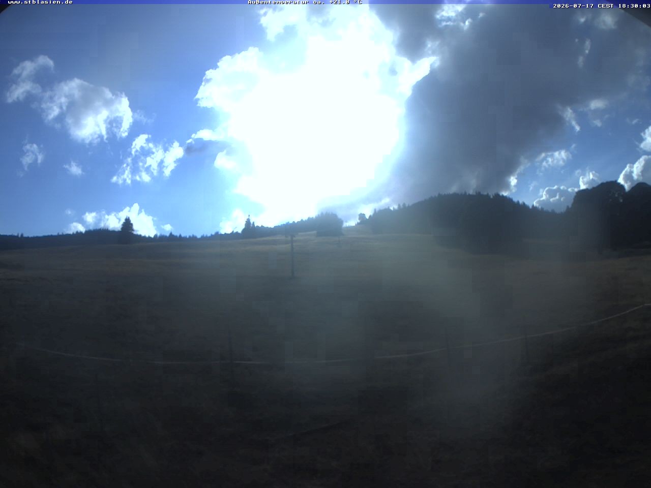 Archived image Webcam Ski lift Schwinbach
