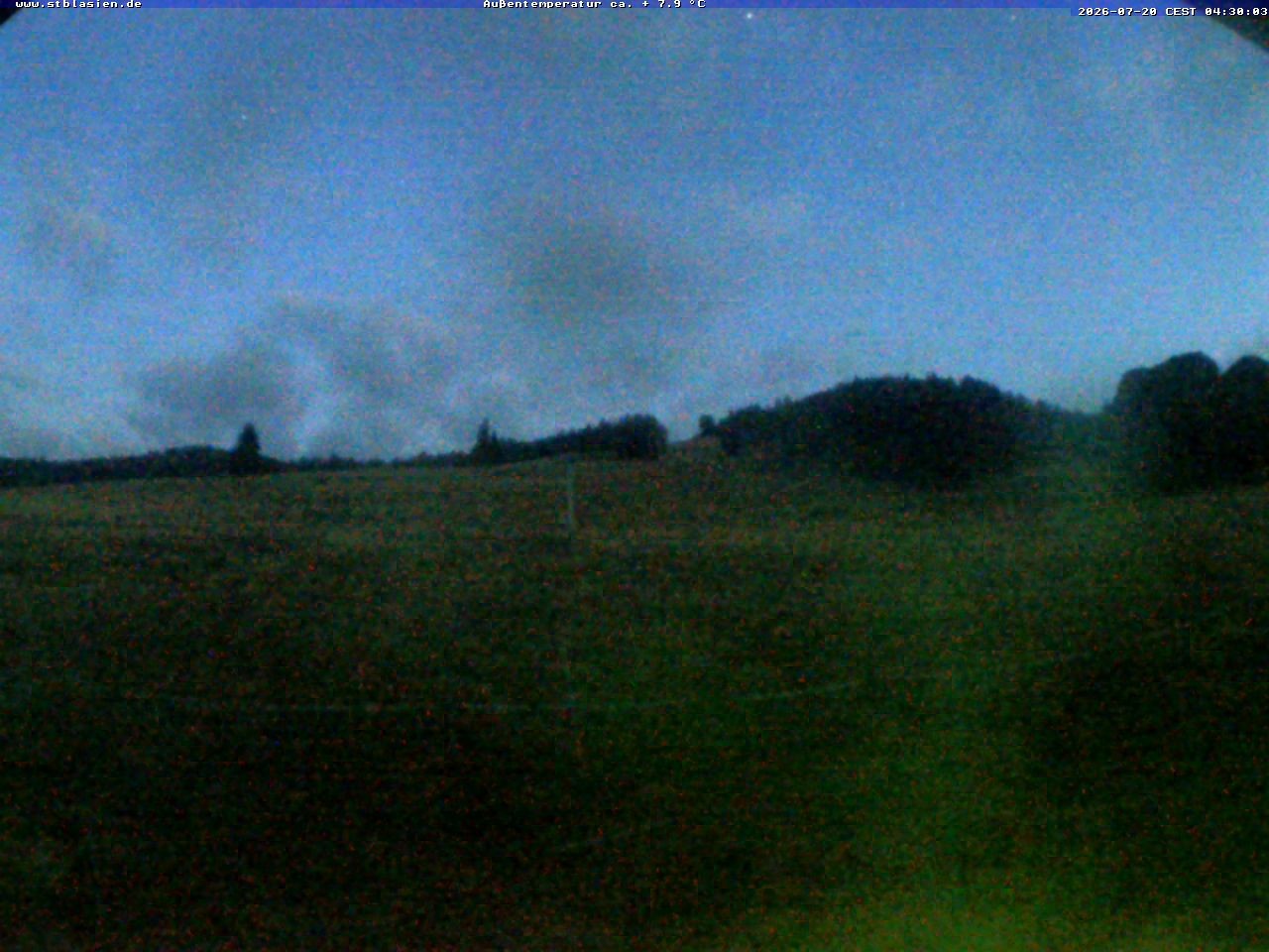 Archived image Webcam Ski lift Schwinbach