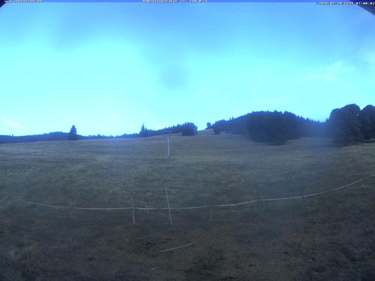 Archived image Webcam Ski lift Schwinbach