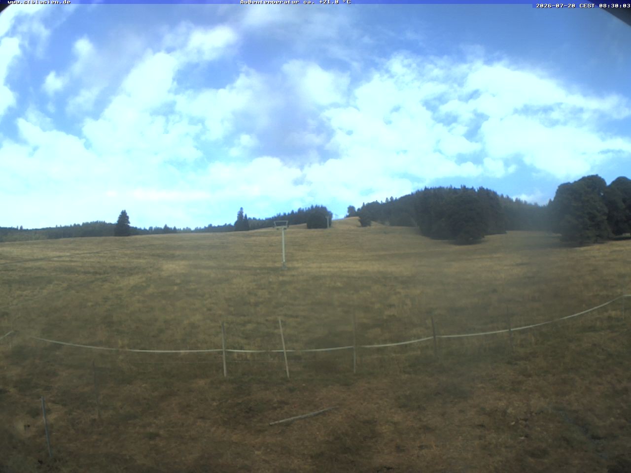 Archived image Webcam Ski lift Schwinbach