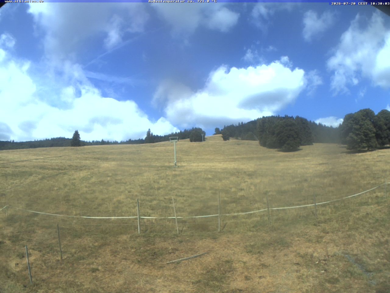 Archived image Webcam Ski lift Schwinbach