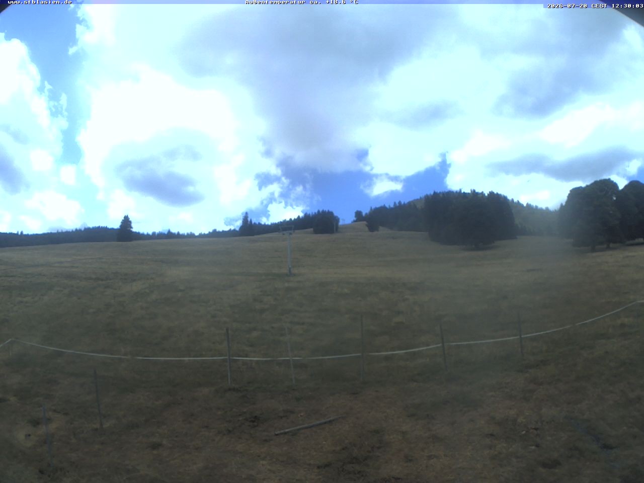 Archived image Webcam Ski lift Schwinbach