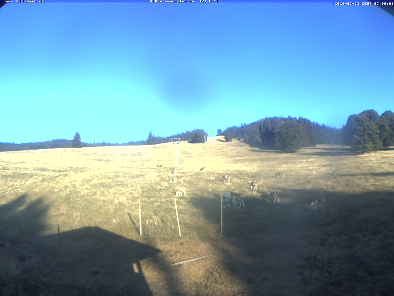 Archived image Webcam Ski lift Schwinbach
