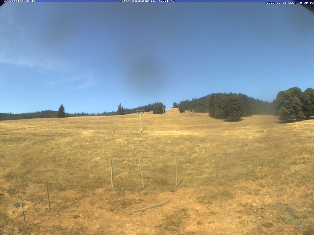Archived image Webcam Ski lift Schwinbach