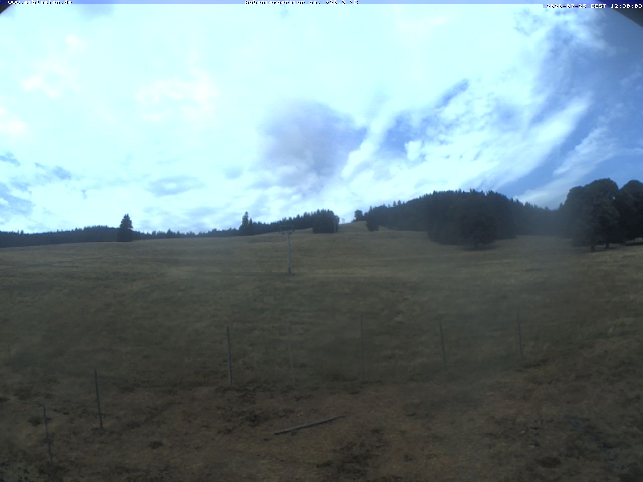 Archived image Webcam Ski lift Schwinbach