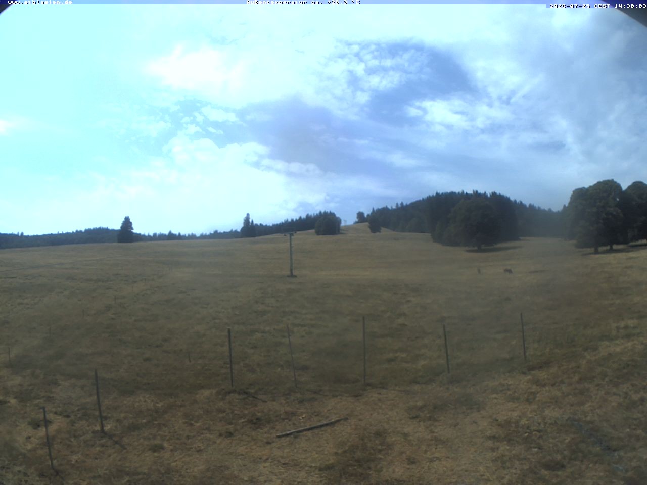Archived image Webcam Ski lift Schwinbach