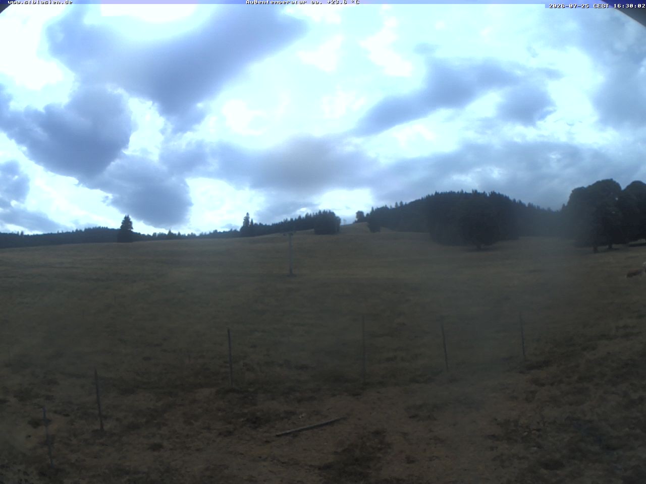 Archived image Webcam Ski lift Schwinbach