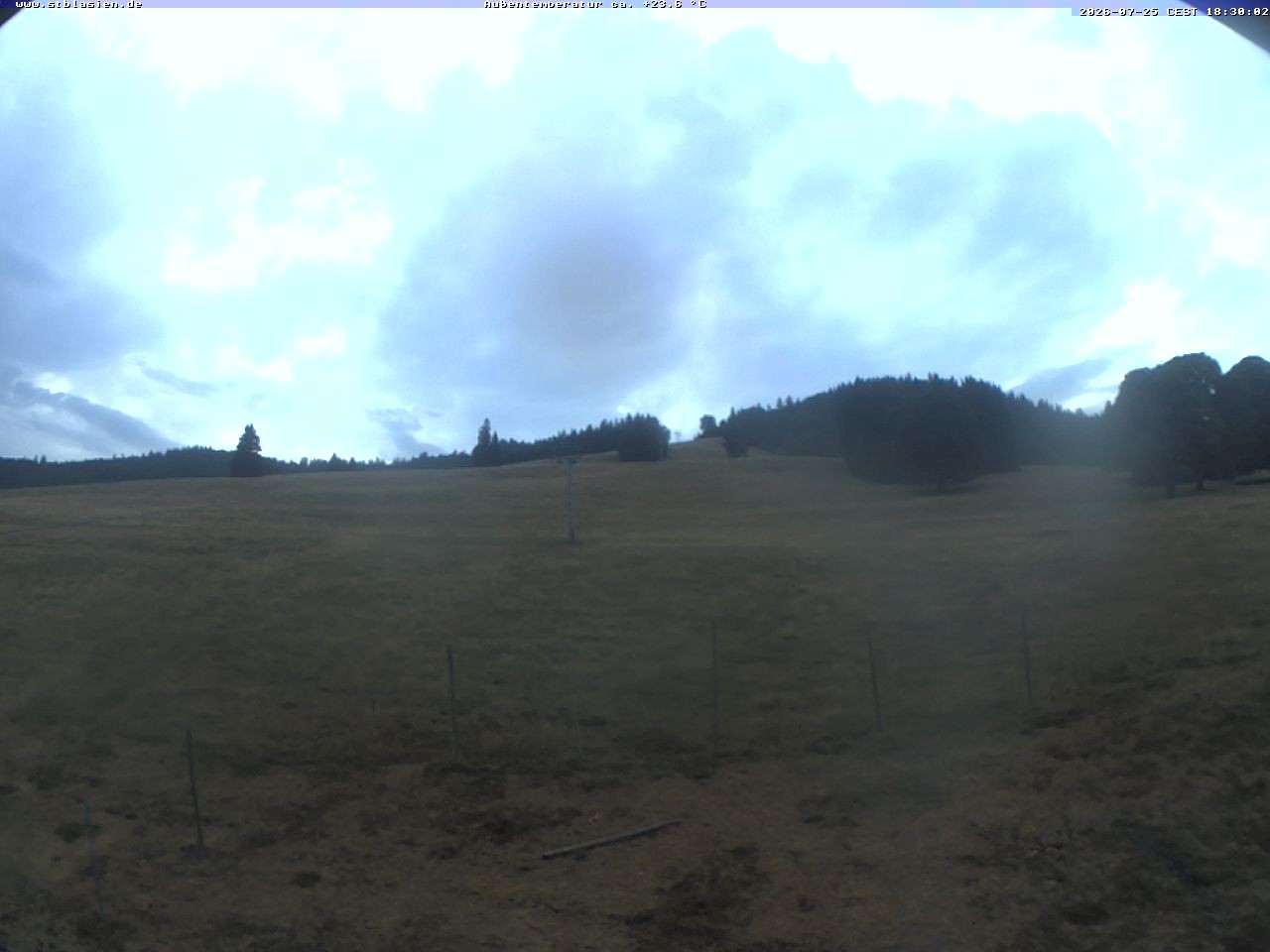 Archived image Webcam Ski lift Schwinbach