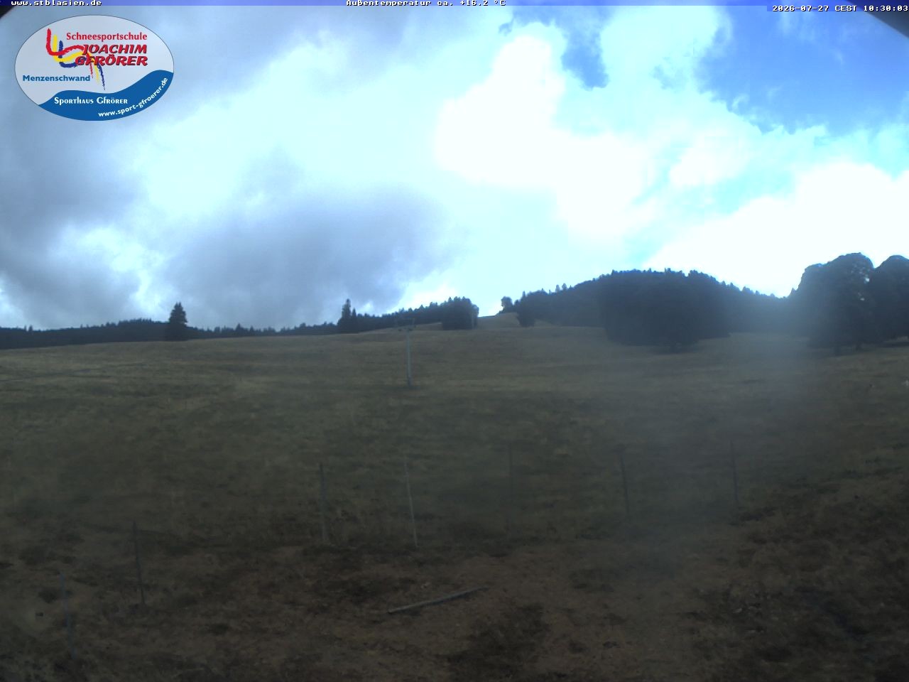 Archived image Webcam Ski lift Schwinbach