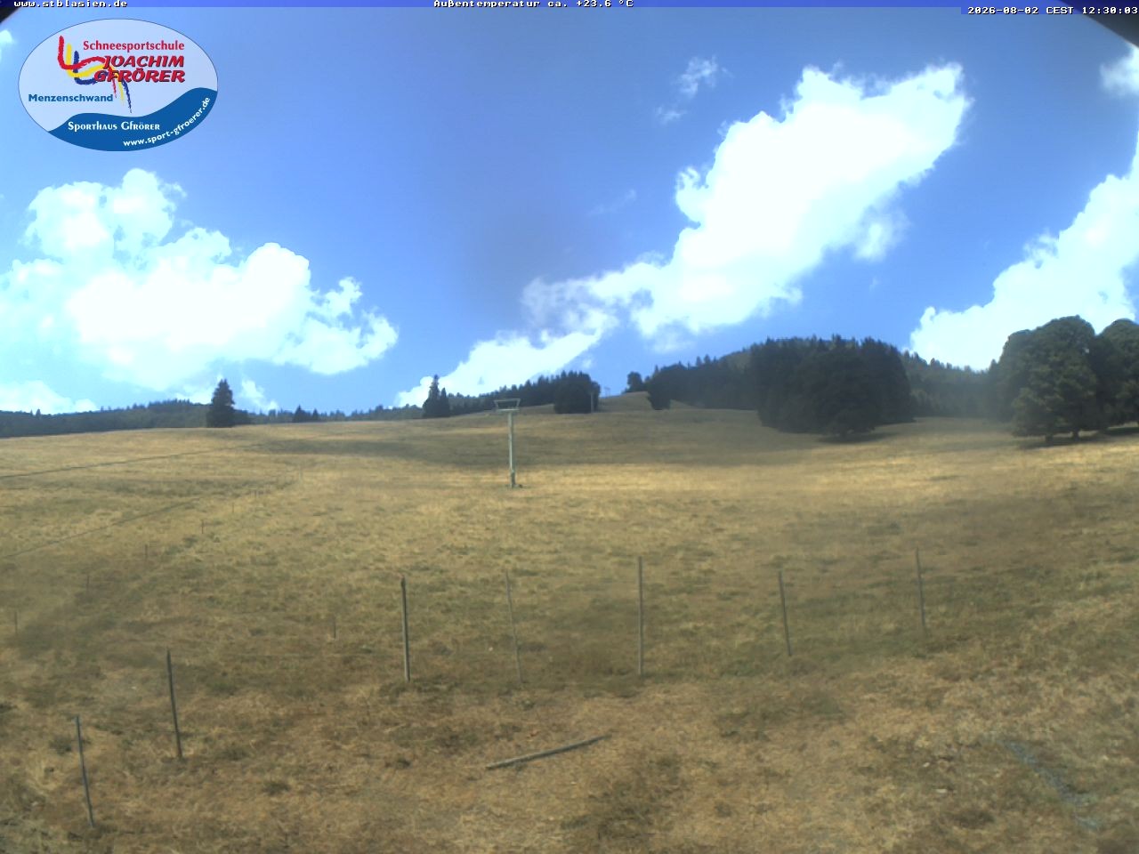 Archived image Webcam Ski lift Schwinbach