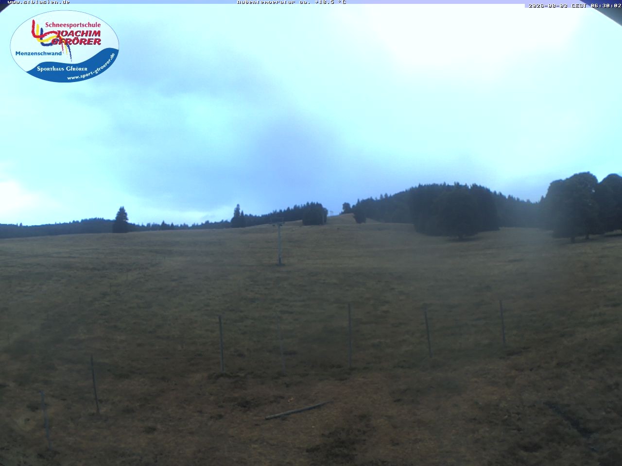 Archived image Webcam Ski lift Schwinbach