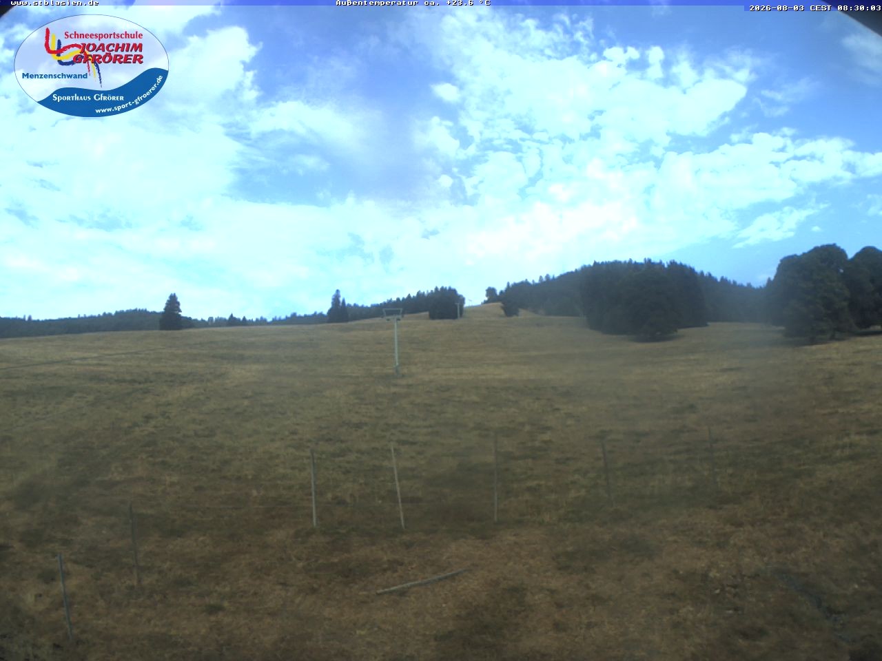 Archived image Webcam Ski lift Schwinbach